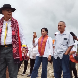 Pemkab Malaka Lanjutkan Jalan Haitimuk- Kakaniuk,Infrastruktur jadi Program Unggulan SBS-HMS