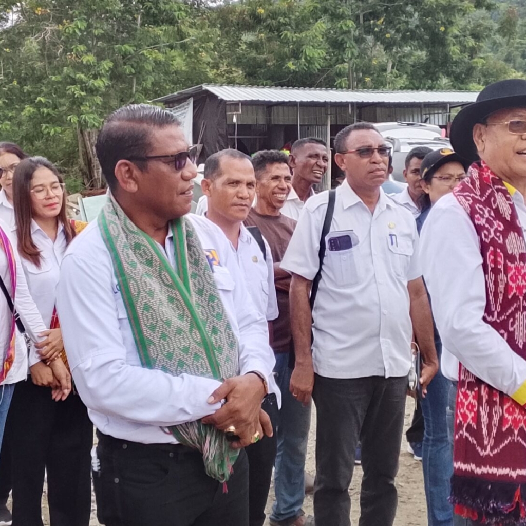 Atasi Akses Terputus Saat Banjir, Pemkab Malaka Bangun Jembatan Gantung Numbei