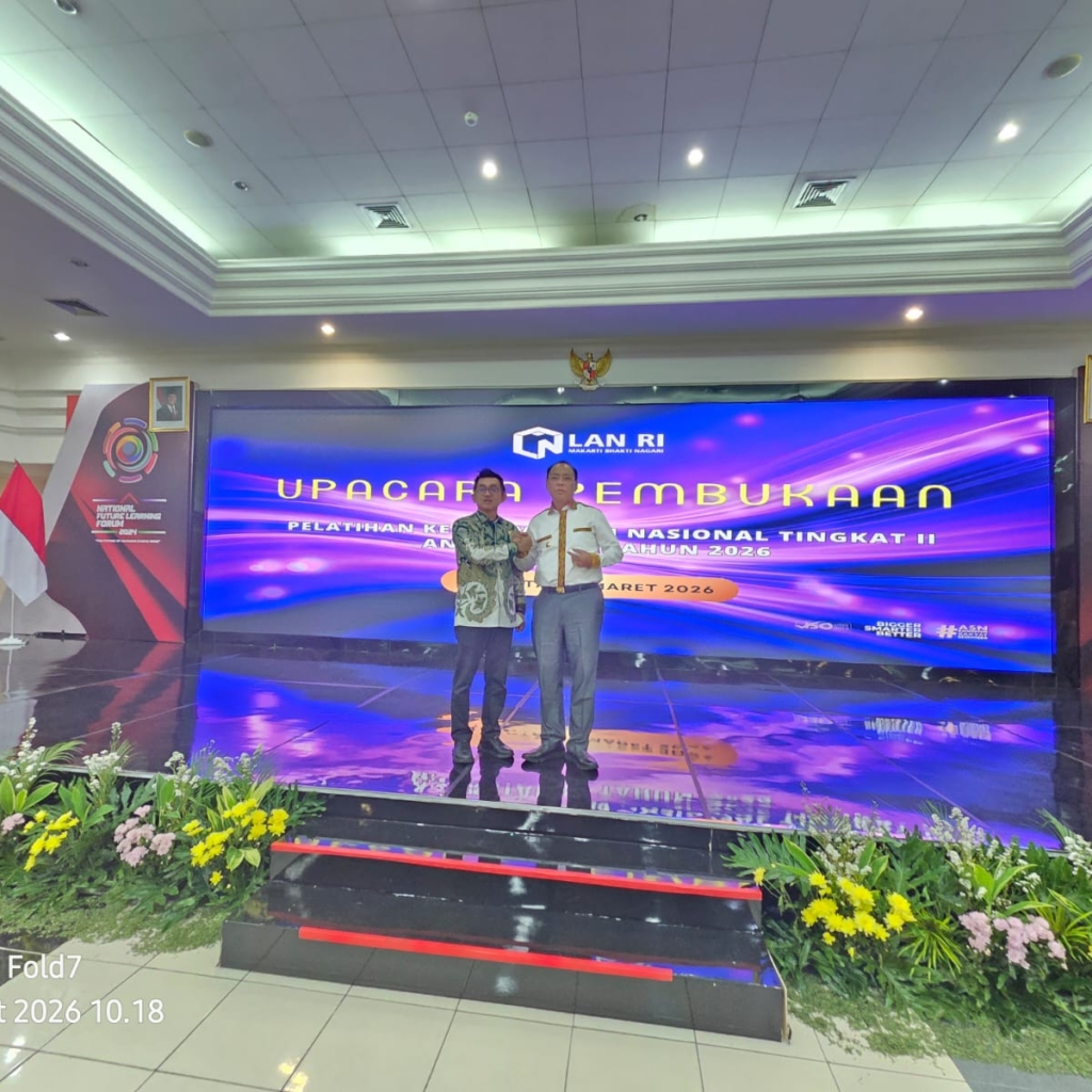 Bupati Malaka Hadiri Pembukaan Pelatihan Kepemimpinan Nasional Tingkat II di LAN RI