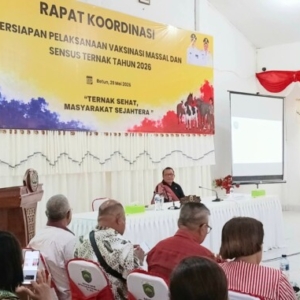 Wabup Malaka Imbau Warga Kandang Anjing, Kucing, dan Monyet untuk Cegah Rabies