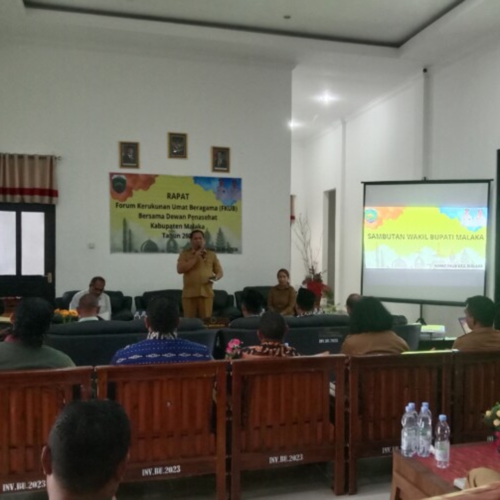 Wabup HMS Bangga Masyarakat Malaka Hidup Rukun, Toleransi Antarumat Beragama Tetap Terjaga
