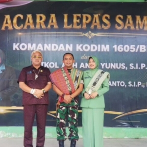 Ketua DPRD Malaka ABS Hadiri Lepas Sambut Dandim 1605/Belu di Atambua