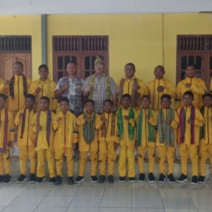 Ketua PSSI Malaka ABS Lepas Tim U-12 PS Malaka ke Piala Presiden di Kupang: Pulang Harus Bawa Piala!