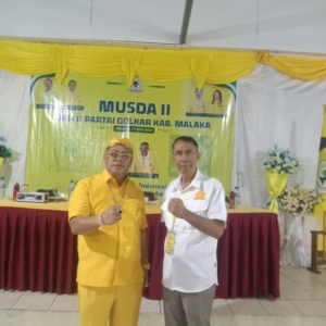 Marius Boko Apresiasi Kepemimpinan ABS, Dinilai Sukses Besarkan Golkar Malaka dan Cetak Kader Pemimpin Daerah