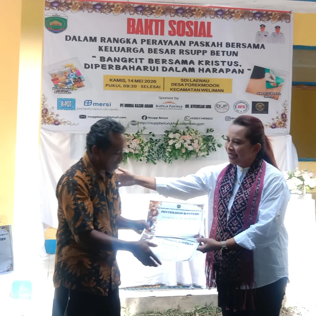 RSUPP Betun Gelar Paskah Bersama Umat di Desa Forekmodok, Teguhkan Semangat “Bangkit Bersama Kristus, Diperbaharui dalam Harapan”