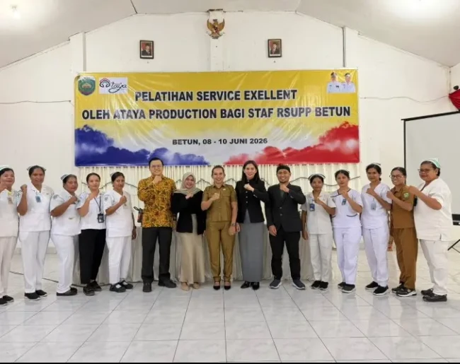 RSUPP Betun Gelar Pelatihan Service Excellent, Perkuat Kompetensi SDM dan Tingkatkan Kepuasan Pasien