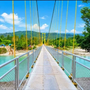 Tak Lagi Menyusuri Hutan dan Menyeberangi Sungai, DPRD Malaka Apresiasi Jembatan Gantung Numbei Karya SBS-HMS