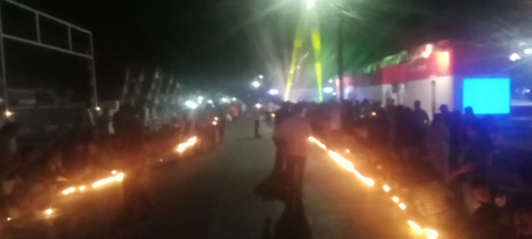 PMI Malaka Gelar Doa Bersama dan Nyalakan 1.000 Lilin untuk Korban Gempa Flores