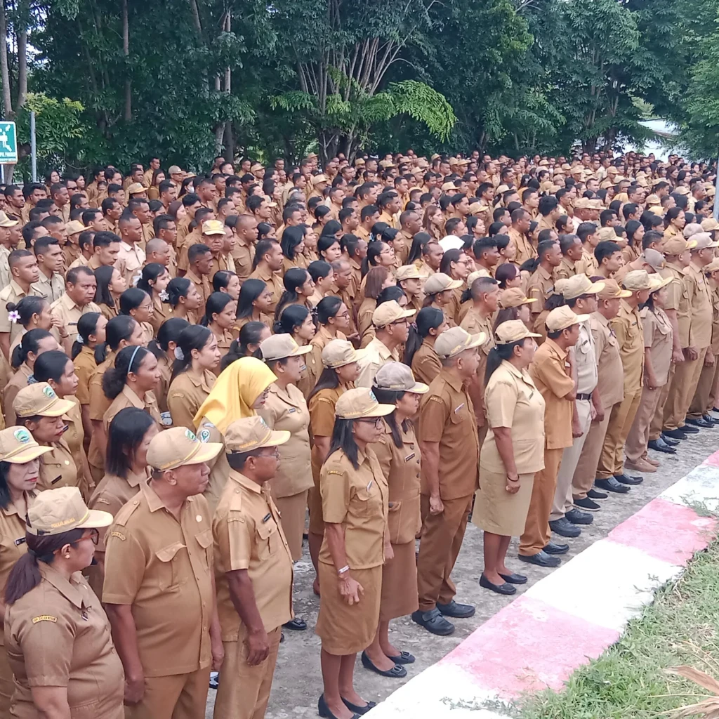 Apel Perdana 2026, Bupati Malaka Soroti Seragam ASN yang Tak Lagi Seragam