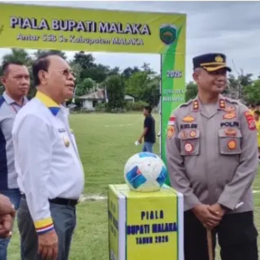Kapolres Malaka Buka Piala Bupati Antar SSB, Tanamkan Mimpi Besar untuk Lahirkan Generasi Emas Sepak Bola