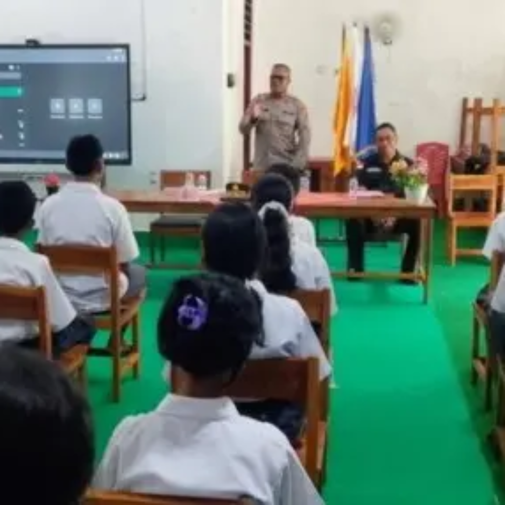 Polres Malaka Dorong Pengurus OSIS SMPK Sulama Kada Jadi Agen Pencegah Kenakalan Remaja dan Narkoba